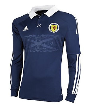 Kids Scotland Footbal Shirt - Home