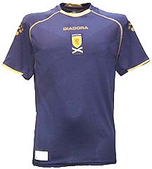 Scotland Away Shirt 2005-2006
